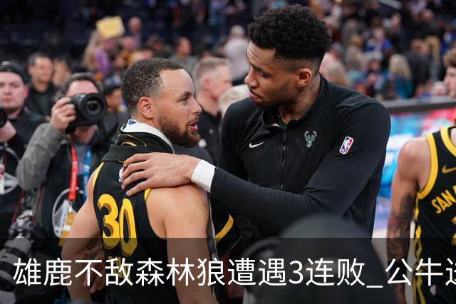 雄鹿不敌森林狼遭遇3连败 公牛送灰熊7连败